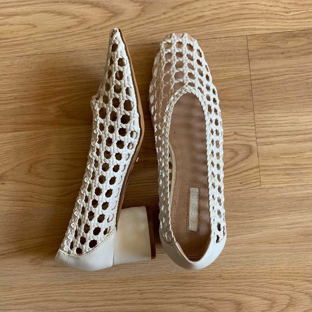 Topshop Joice Heel White